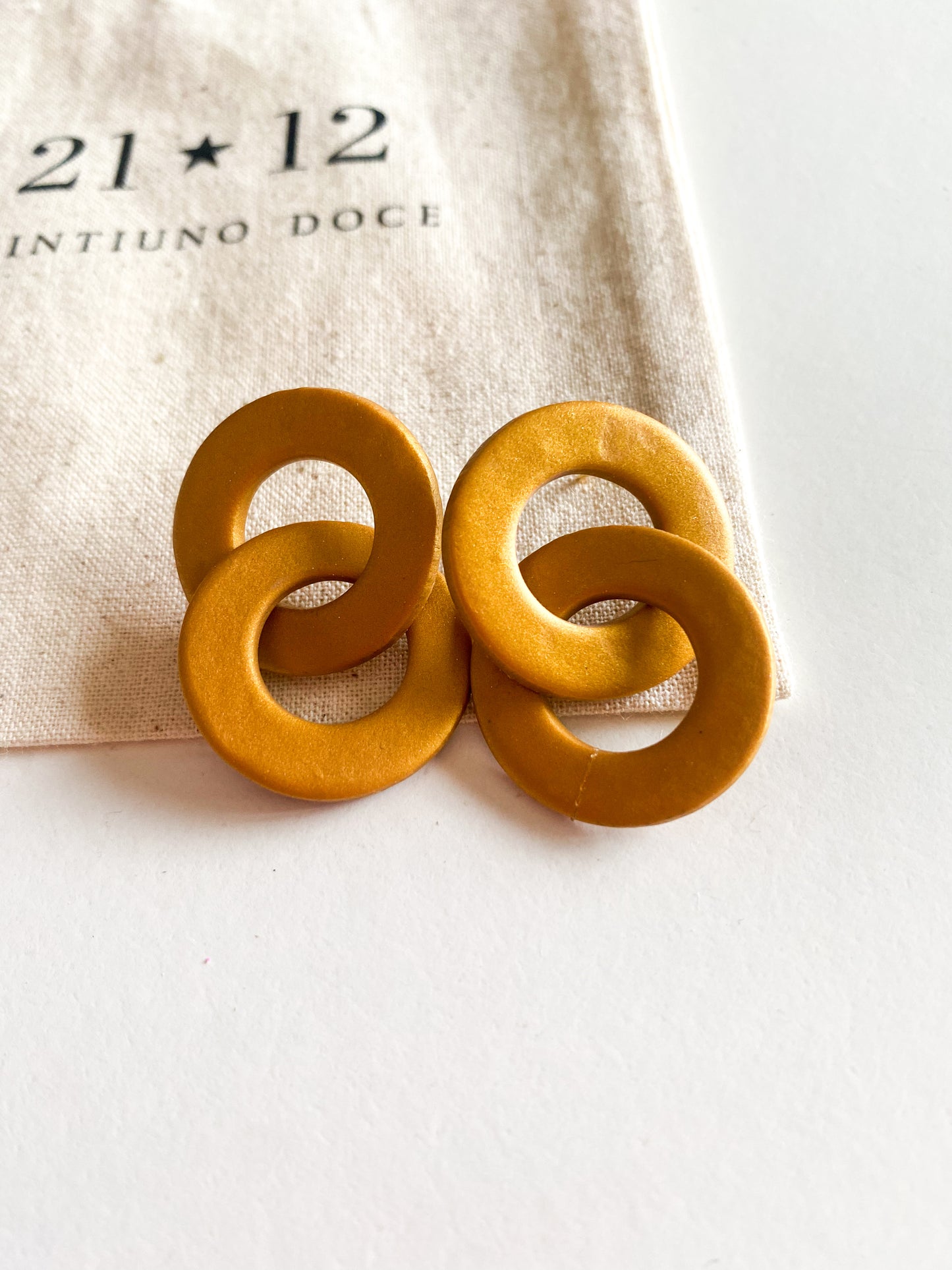 Aros Enlace Dorados