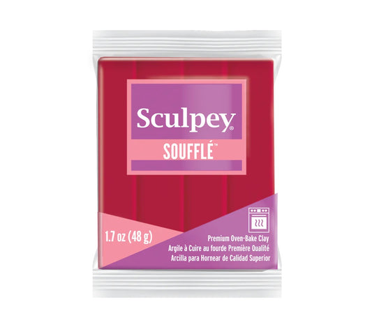 Sculpey Soufflé (48g) - Pastel de cerezas