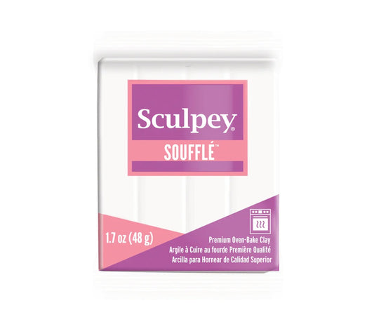 Sculpey Soufflé (48g) - Blanco (Iglú)