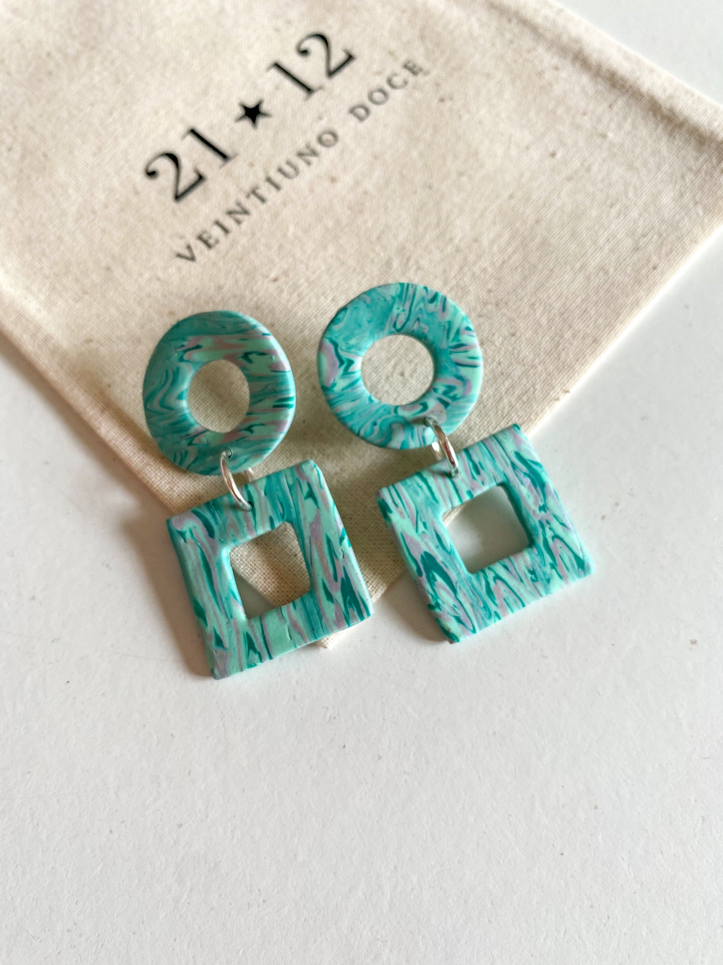 Aros Elizalde Turquesa