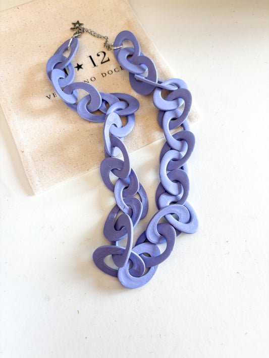 Collar Cadena Lila