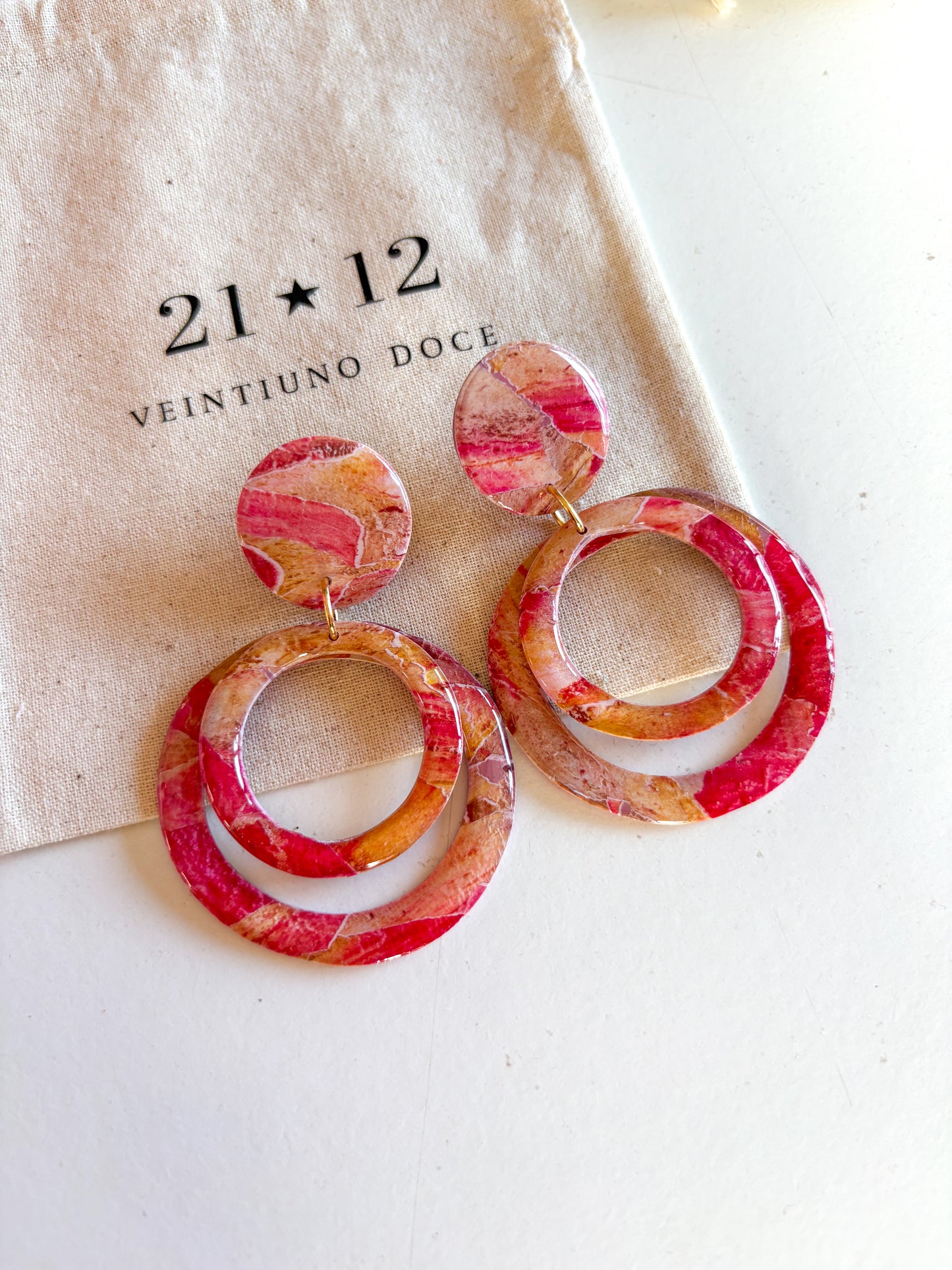 Aros Hamlet Fucsia
