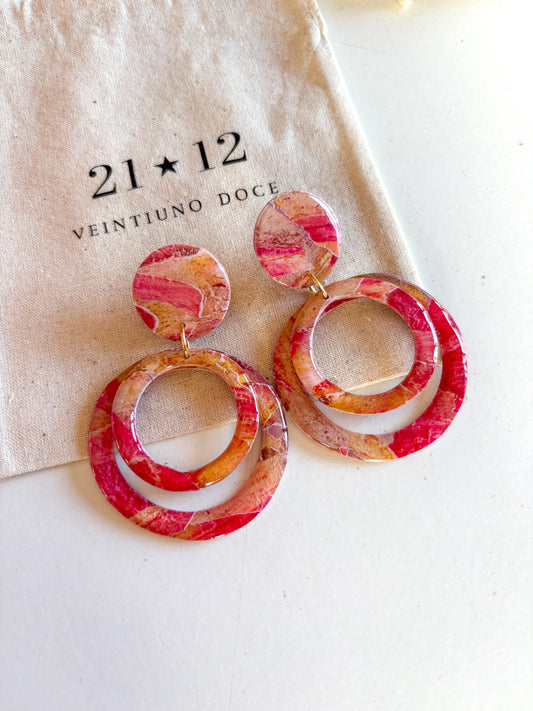 Aros Hamlet Fucsia