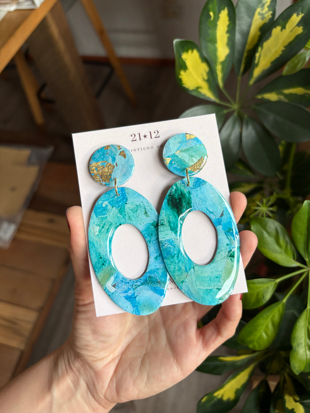 Aros Mere Turquesa