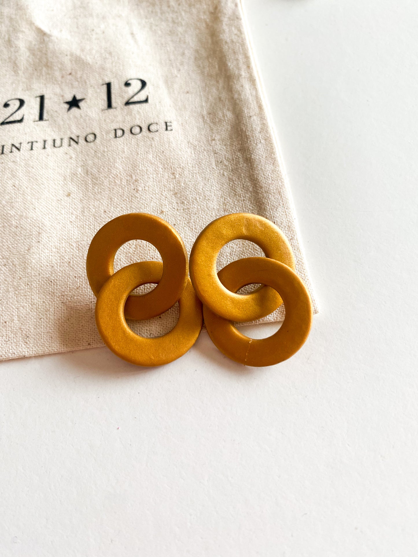 Aros Enlace Dorados