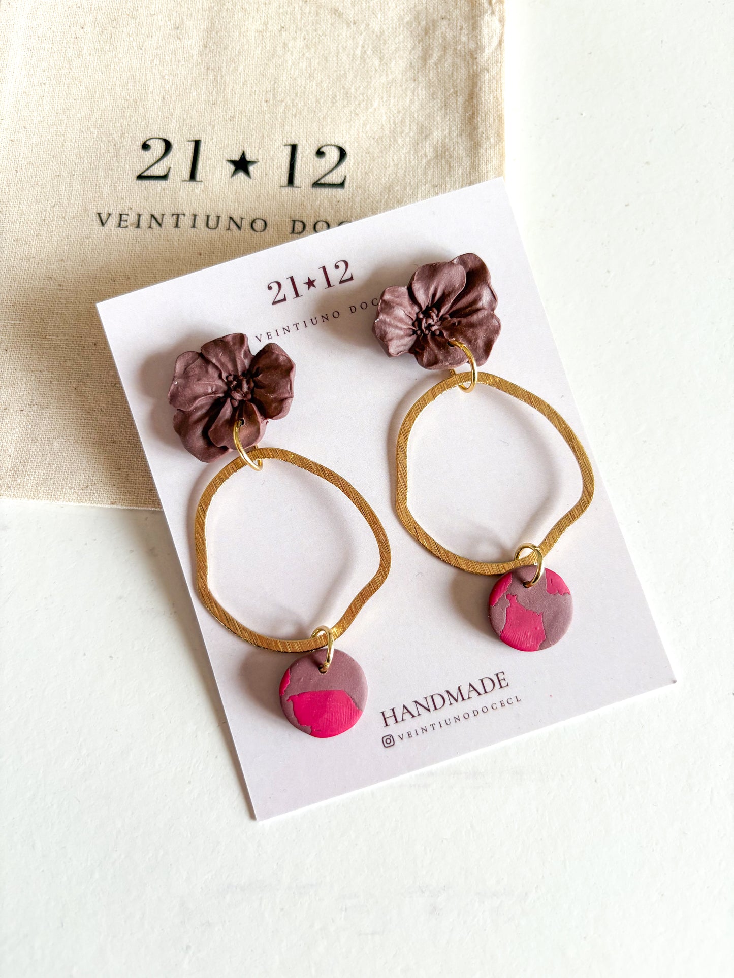 Aros Maca Café / Fucsia