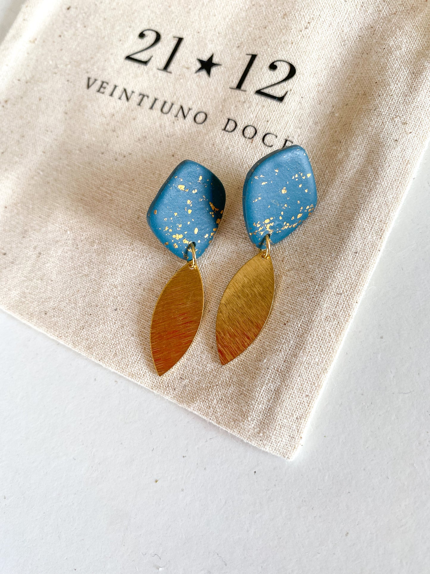 Aros Nin Azul Petroleo/ Dorado