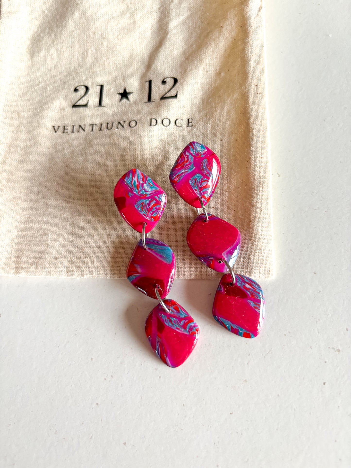 Aros Natan Fucsia