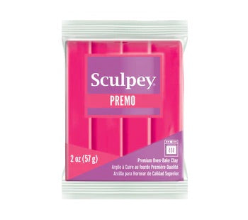 Sculpey Premo! (57g) - Rosa fluorescente