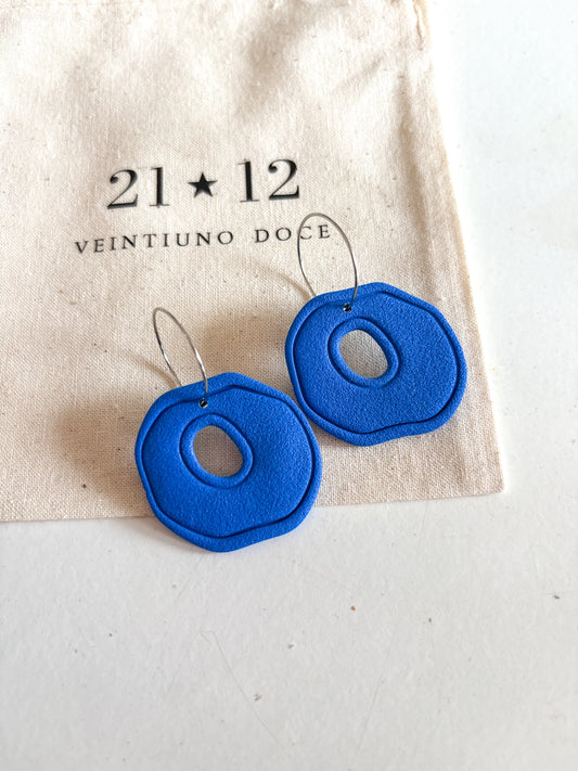 Aros Antonia Argolla Azul