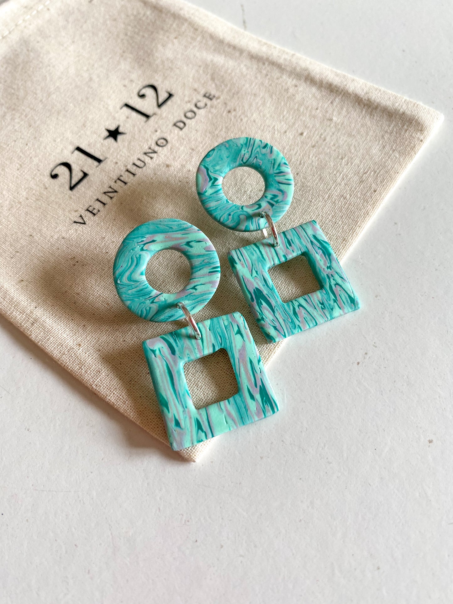 Aros Elizalde Turquesa