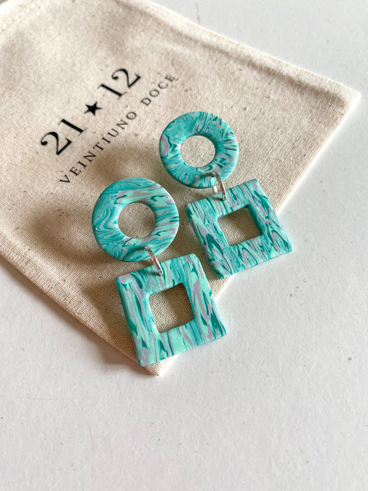 Aros Elizalde Turquesa