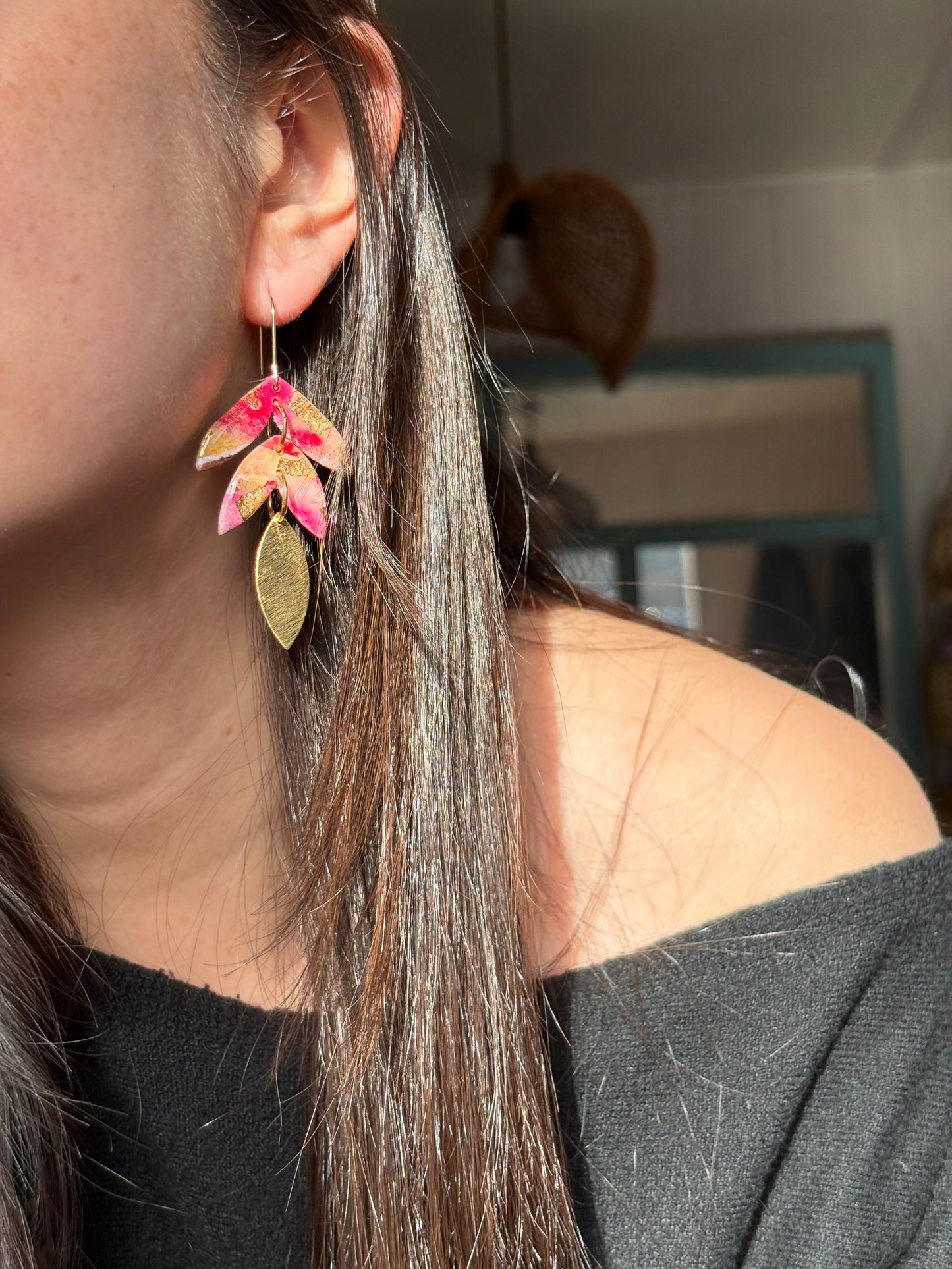 Aros Egeo Fucsia / Dorado