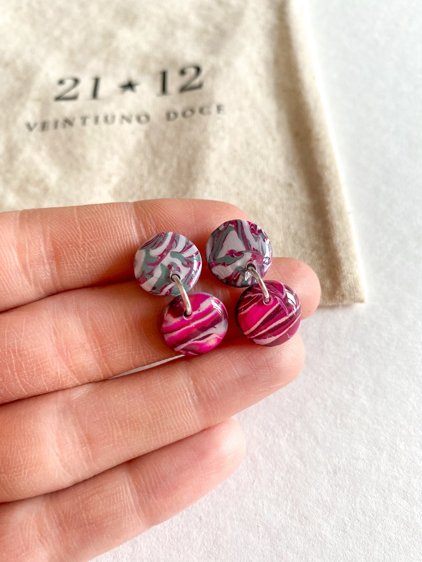 Aros Tafo Rosado