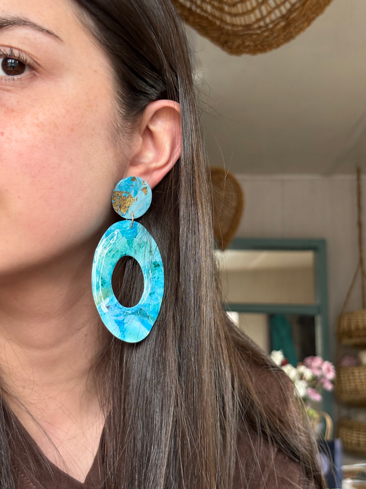 Aros Mere Turquesa