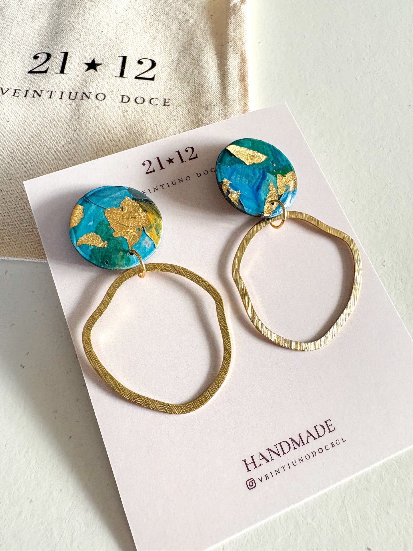 Aros Celta Azul / Verde