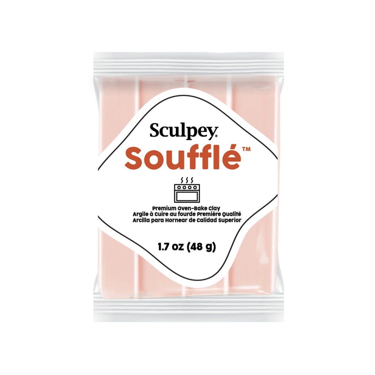 Sculpey Soufflé (48g) - Rosa Almendrado