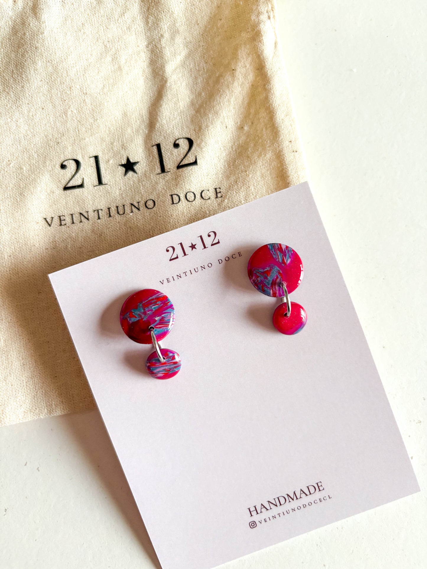 Aros Lugo Fucsia