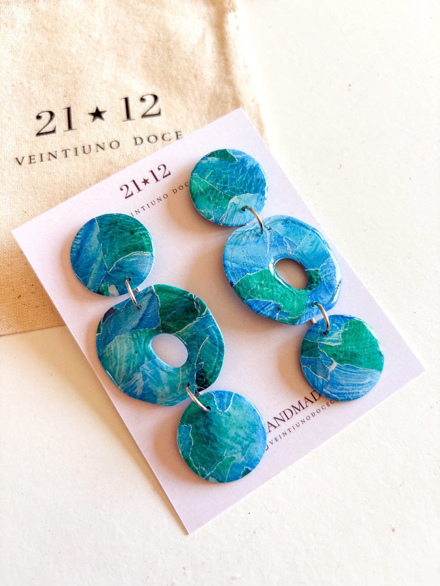 Aros Gante Azul