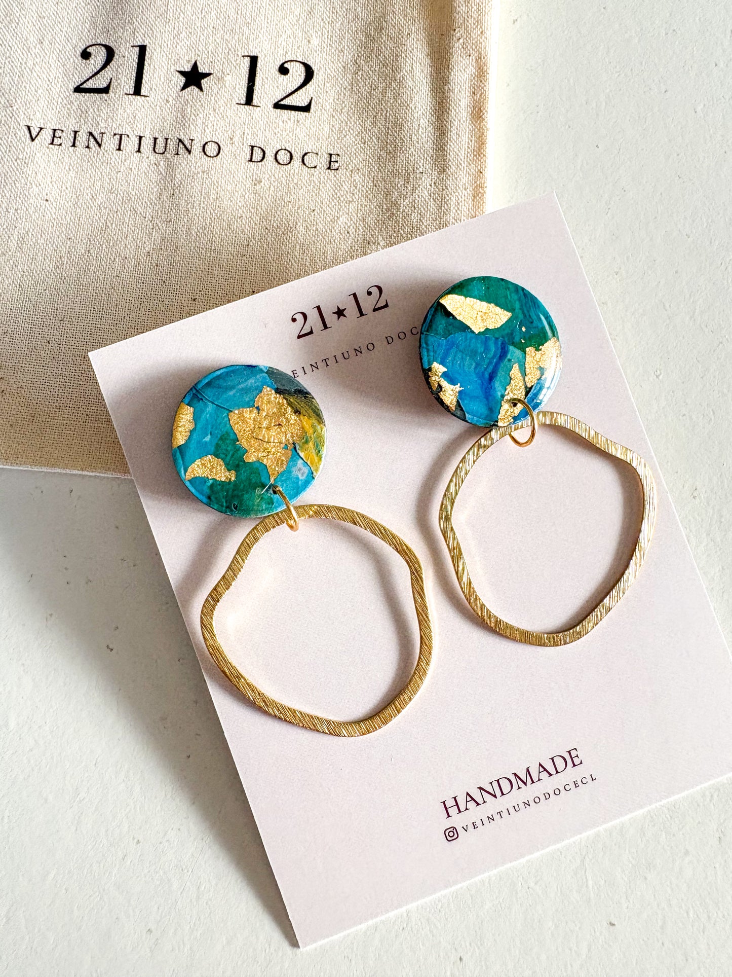 Aros Celta Azul / Verde