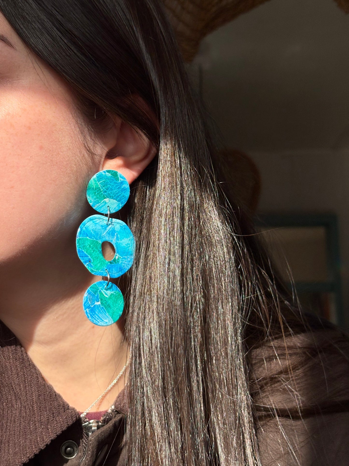 Aros Gante Azul
