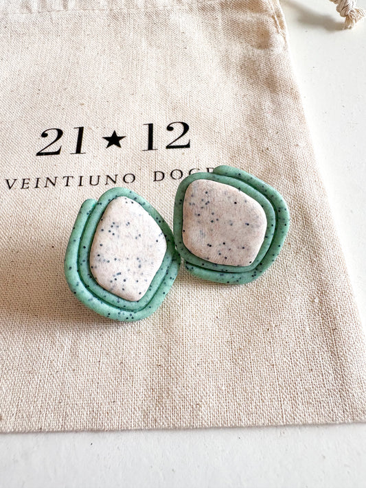 Aros Maida Turquesa/ Beige Granito