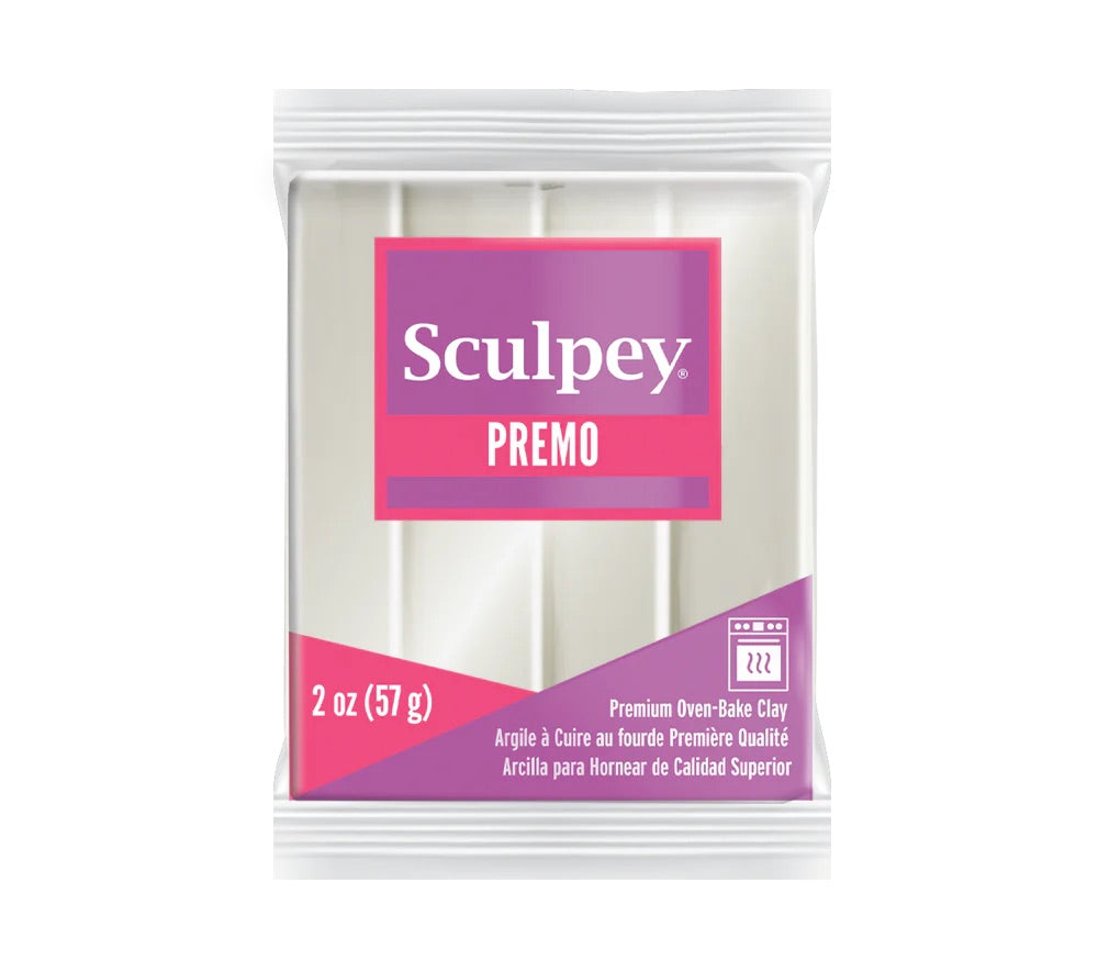 Sculpey Premo! (57g) - Blanco perlado
