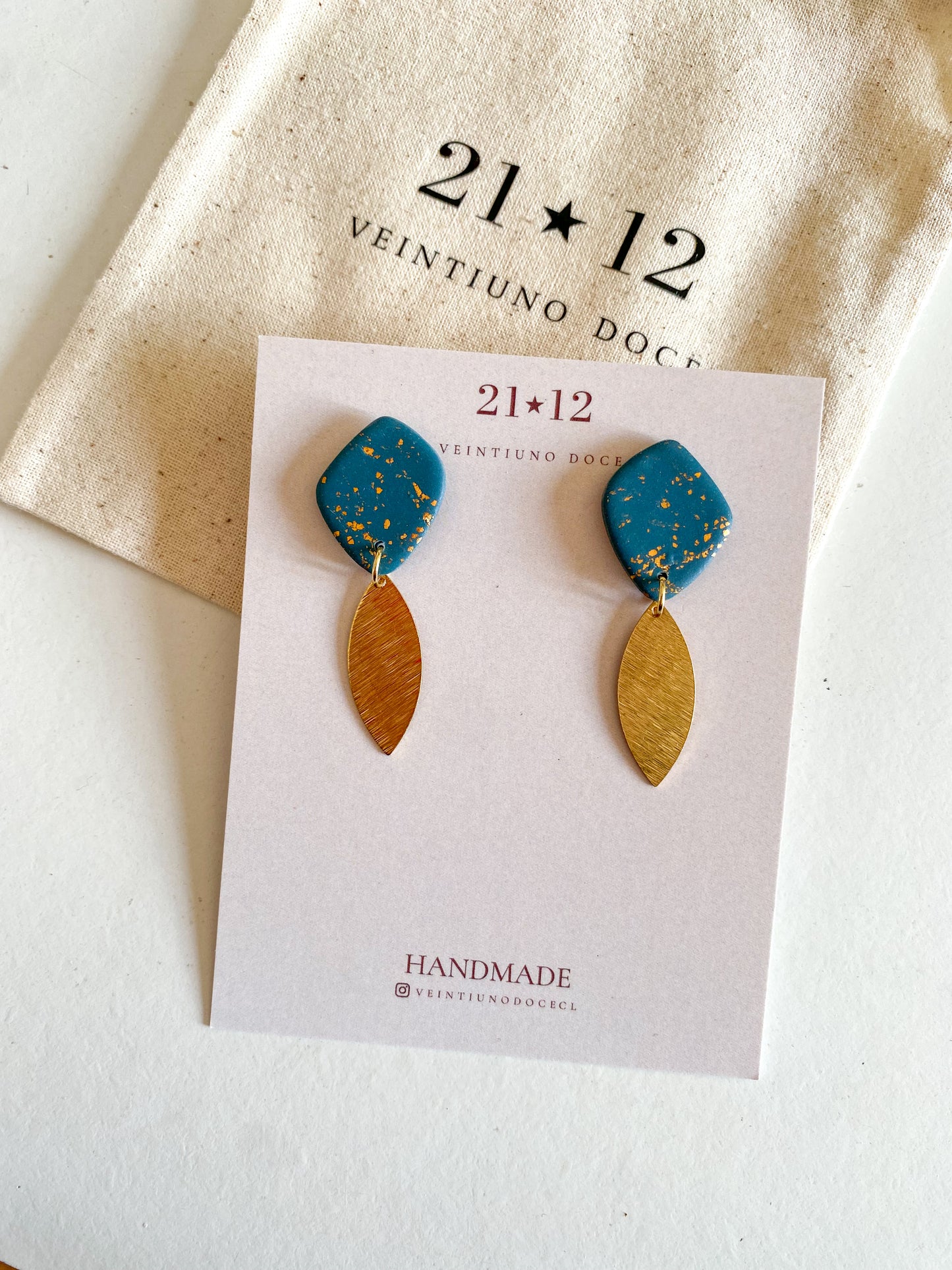 Aros Nin Azul Petroleo/ Dorado