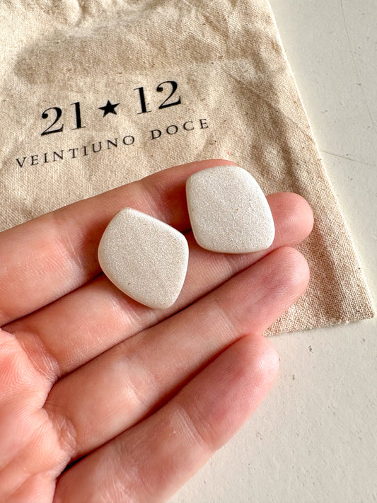 Aros Brela Blanco Perlado