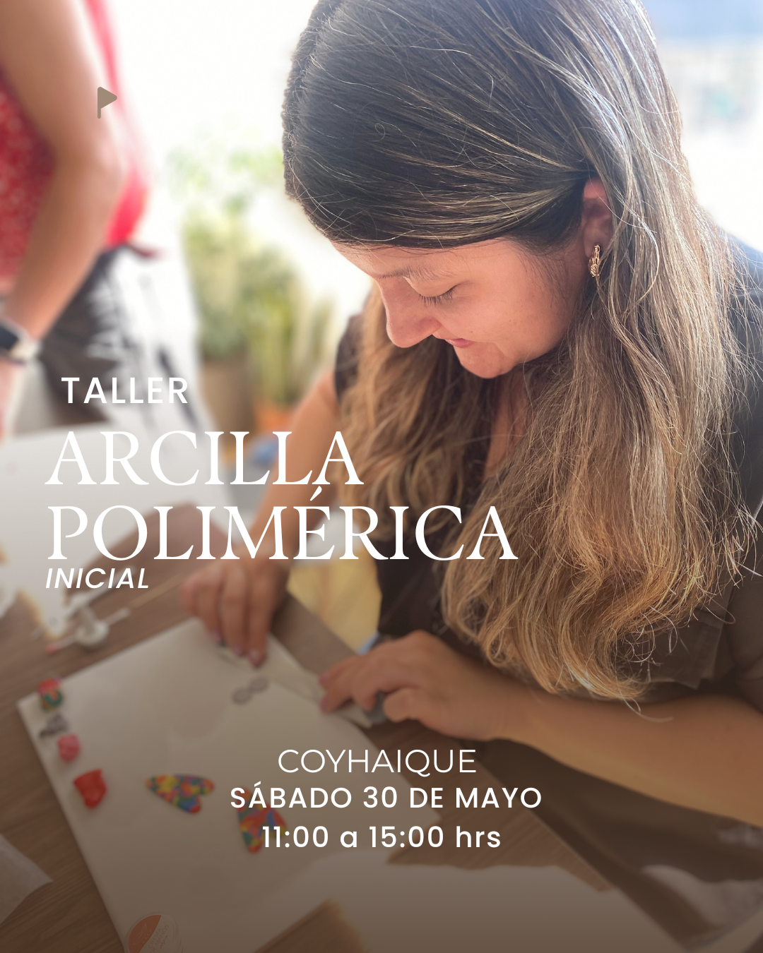 Taller Arcilla Polimerica Inicial / Coyhaique - Sábado 30 de Mayo