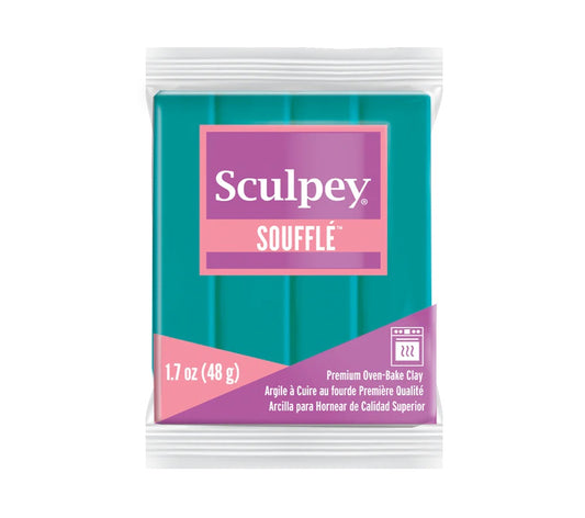 Sculpey Soufflé (48g) - Vidrio de mar