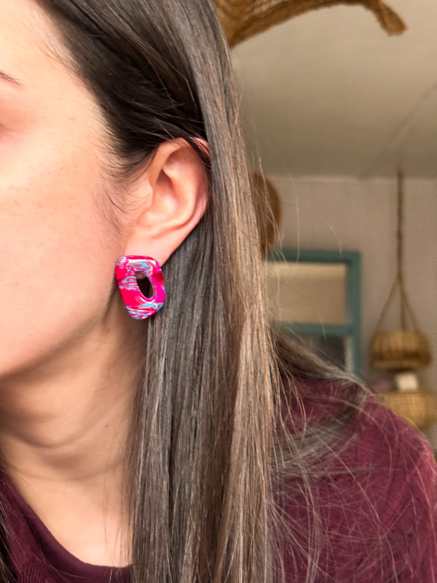 Aros Dome Fucsia