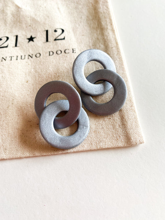 Aros Enlace Plateado