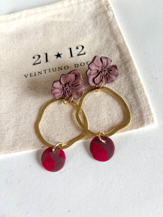 Aros Maca Café / Fucsia