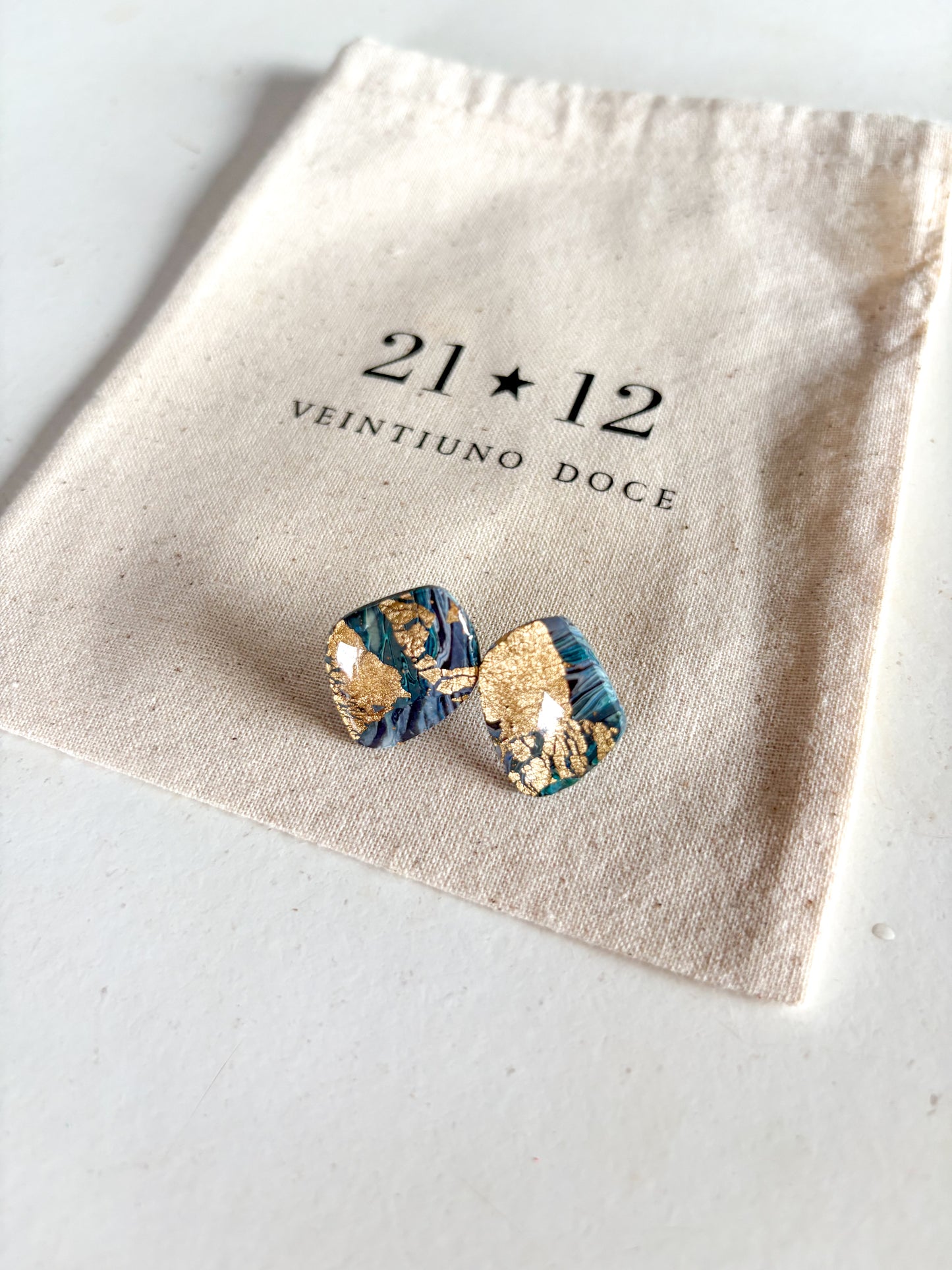 Aros Brela Azul Oscuro
