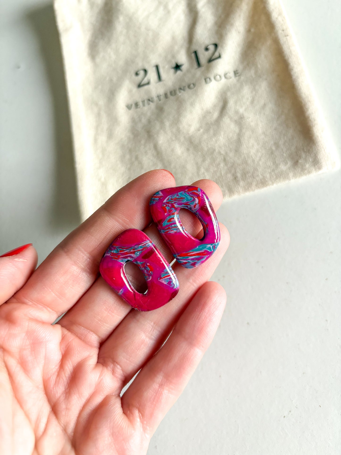 Aros Dome Fucsia