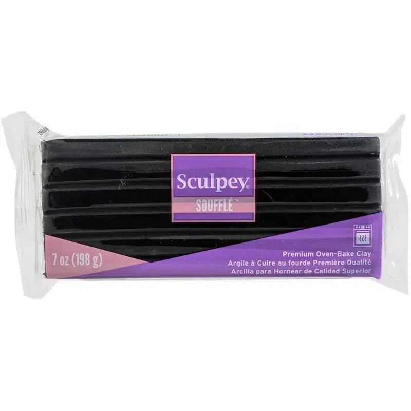 Sculpey Soufflé (198g) - Semilla de amapola (Negro)